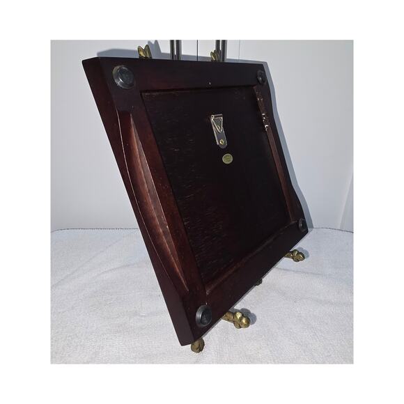 Jennifer Garant “Fat Chef with Spaghetti” Framed Ceramic Tile Trivet / Wall - Picture 2 of 10